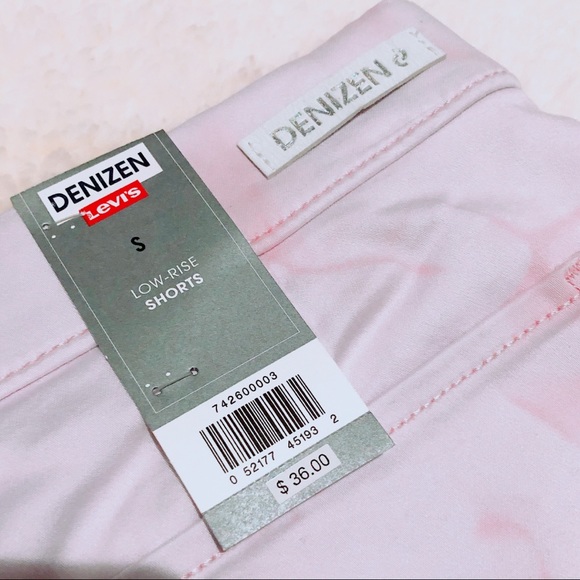 Levi’s Pink Tie-Dye Rolled Jogger Shorts, Size S, New w/Tag - Picture 7 of 11